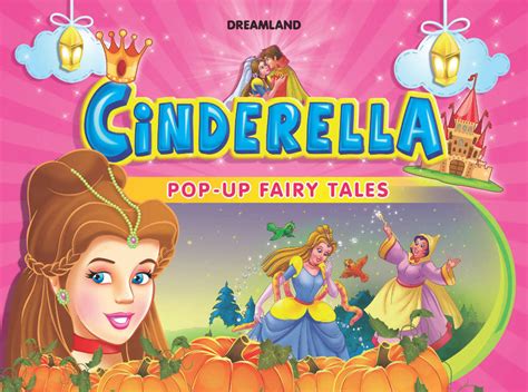 Jogenii Pop Up Fairy Tales Cindrella Dreamland Publications