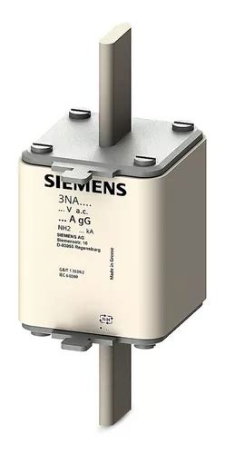 Fusible Nh retardado T 2 355a 500 Vac 3na3254 Siemens Envío gratis