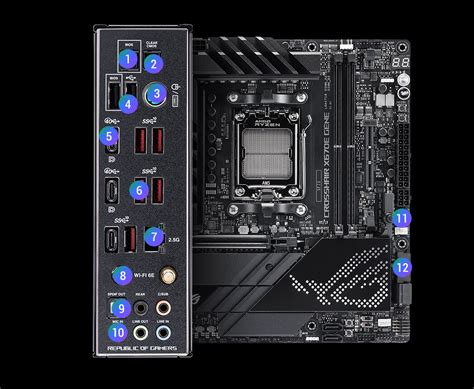 ROG CROSSHAIR X670E GENE Mainboards ROG Germany