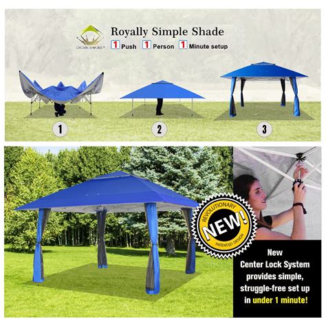 Snapklik Crown Shades X Outdoor Pop Up Gazebo Base X