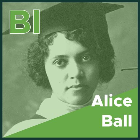 Alice Ball Mujeres En La Ciencia