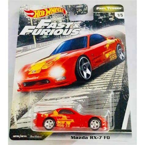 Jual Hot Wheels Premium Fast Tuners Mazda RX7 FD Shopee Indonesia