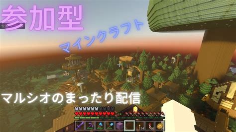 【マインクラフト】初心者大歓迎 参加型！ マルシオのまったりマイクラ生活【minecraft】 マイクラ（minecraft）動画まとめ