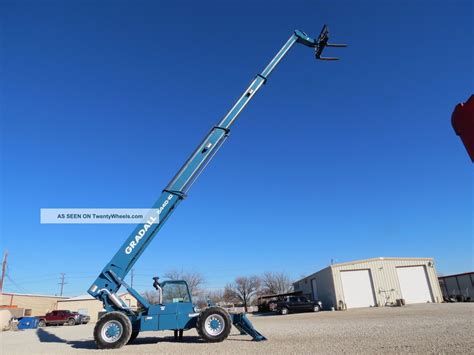 Gradall 544d10 55 Telehandler Telescopic Forklift 4x4 Cummins Diesel