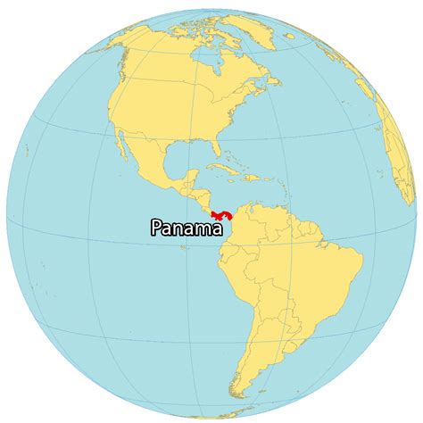 Map Of Panama Cities And Roads Gis Geography