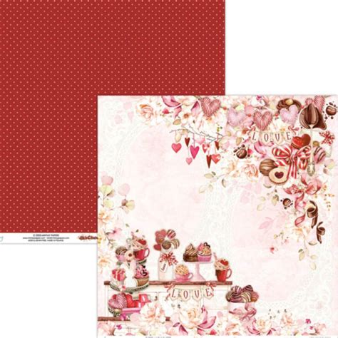 Mintay Scrapbooking Paper CHOCOLATE KISS 6x6