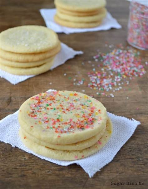 Lemon Ginger Sugar Cookie Slices Sugar Dish Me