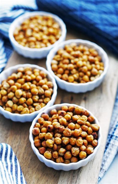 Crunchy Oven Roasted Chickpeas More Ways Yay For Food