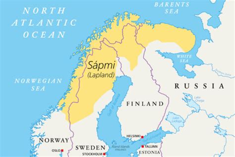 Where is Lapland, and which countries does it include? - Routes North