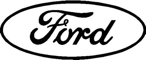 Ford Logo Vinyl Decal