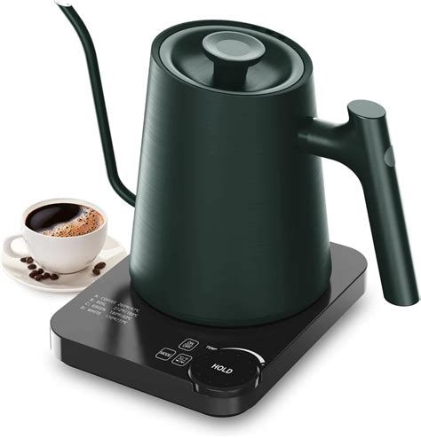 Gooseneck Electric Kettle Electric Kettle With 4 Variable Presets ±1℉ Temperature Control