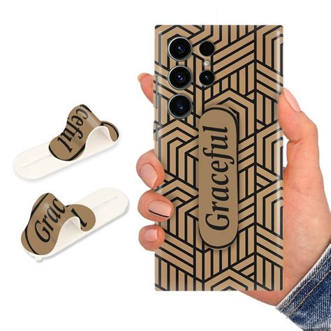 Etui Uchwyt Case Do Samsung S Ultra Kratka Pepitka Patterny Top