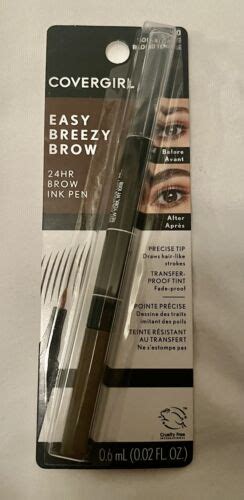 Covergirl Easy Breezy Brow All Day Eyebrow Ink Pen Fl Oz Soft