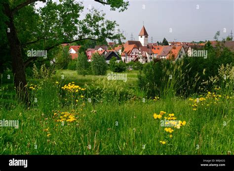 View Of Darmsheim Part Of Sindelfingen Böblingen District Baden