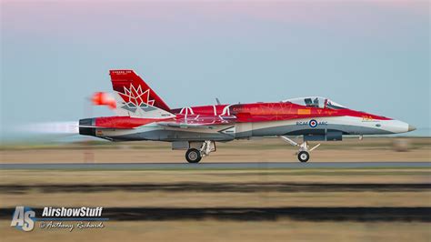 Canadian Forces CF-18 Hornet Demonstration Team 2018 Schedule Released – AirshowStuff