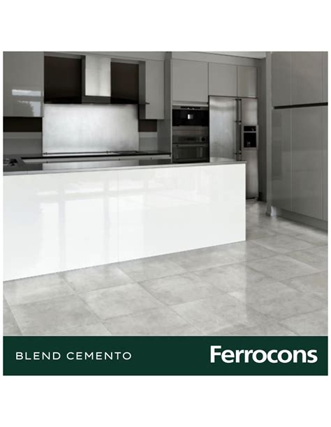 Porcelanato Blend Cemento X M Cerro Negro