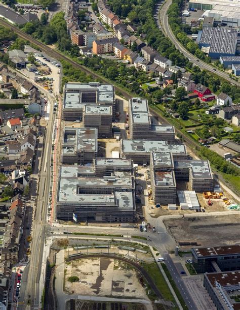 Luftbild M Lheim An Der Ruhr Baustelle Zum Neubau Der Fachhochschule