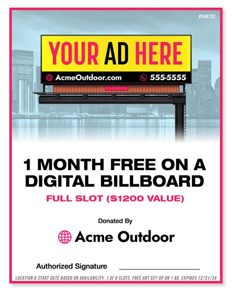 Billboard Coupons - The Secret Sales Tool