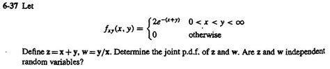Solved 6 37 Let Fxyx Y 2e Xy 0