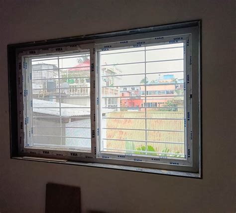 Veka Mm Track Upvc Glass Sliding Window X Mm At Rs Sq Ft