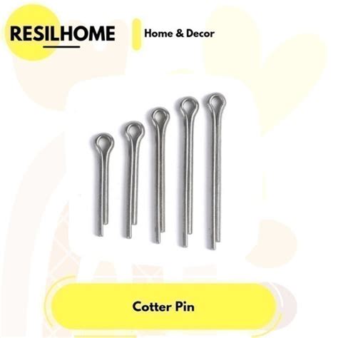 Jual Cotter Pin Ukuran M X Cm Pengikat Komponen Alat Berat Kota