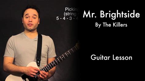 Mr. Brightside by The Killers Tutorial • Garret's Guitar Lessons