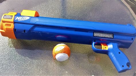 Nerf Dog Ball Launcher Review And Firing Demonstration Youtube