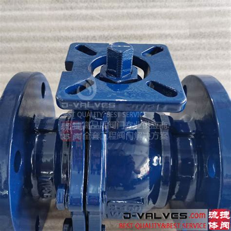 Api Cast Steel Flange Floating Ball Valve With Iso Mounting Pad