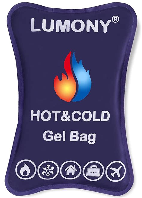 Lumony Reusable Hot And Cold Gel Pack For Pain Relief Multipurpose Hot And Cold Therapy Ice