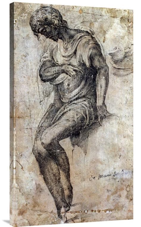 Art On A Budget GCS 264603 36 142 Alonso Berruguete A Man Seated On A