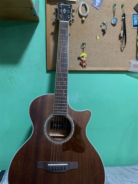 Ibanez Acoustic Guitar Hobbies And Toys Music And Media Musical Instruments On Carousell