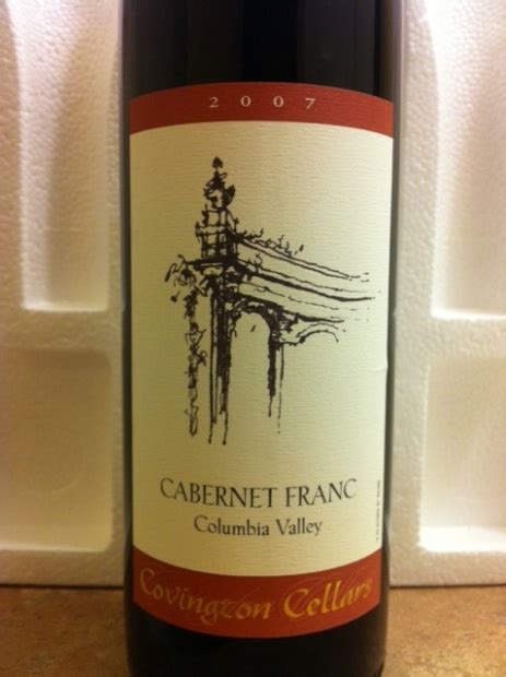 Covington Cellars Cabernet Franc Usa Washington Columbia Valley