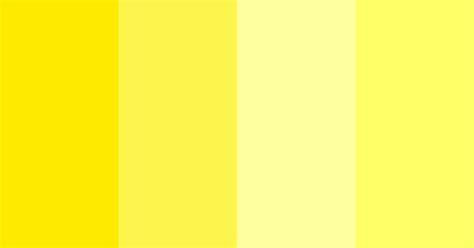 Matte Lemon Yellow Color Scheme » Monochromatic | Color palette yellow ...