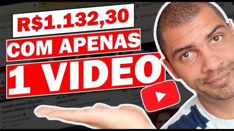 Receba um Salário Mínimo Apenas um Video no Youtube Sem Inscritos