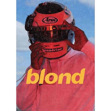Frank Ocean Blonde A Poster High Quality A Depop