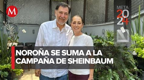 Claudia Sheinbaum anuncia a Gerardo Fernández Noroña como vocero y