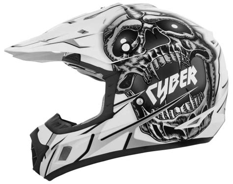 Cyber 2019 UX 24 Skull Dirt Bike Helmet - Blue Ridge Yamaha