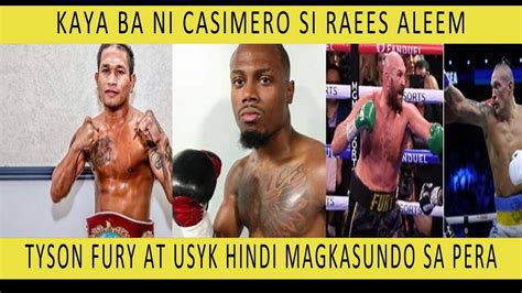 SI RAEES ALEEM NA BA TALAGA ANG KALABAN NI CASIMERO TYSON FURY AT