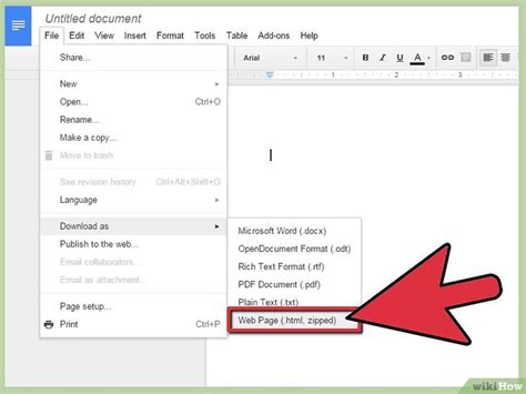 Come Convertire Un Documento Word In Html Passaggi