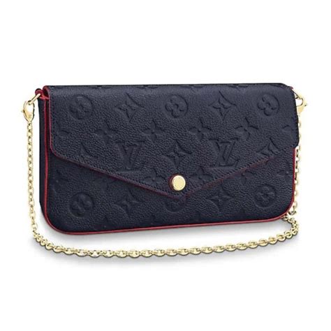 Louis Vuitton Lv Women Félicie Pochette Bag In Monogram Empreinte Leather Lulux