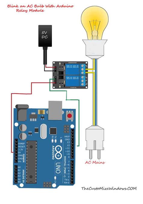 How To Create An Arduino Relay Module Circuit Diagram