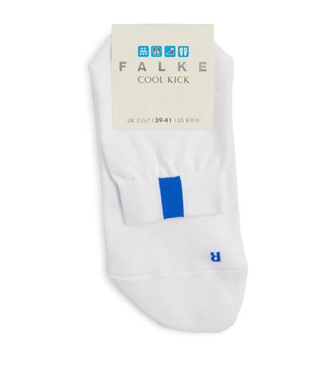 Womens Falke White Cool Kick Ankle Socks Harrods Uk