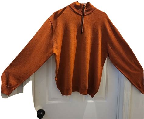 Brand Toscano Sweater Men S Size Xl Material Merino Wool Mid