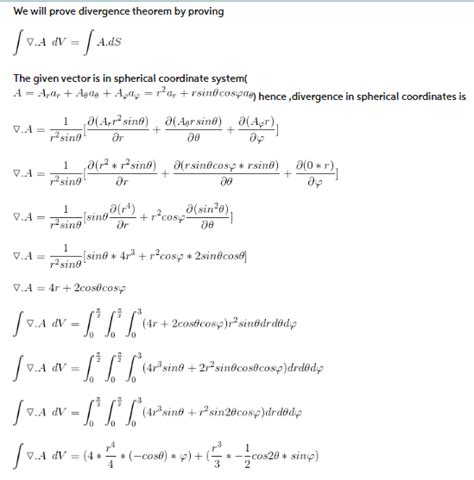 Solved 3 38 Verify The Divergence Theorem For The Function A Ra