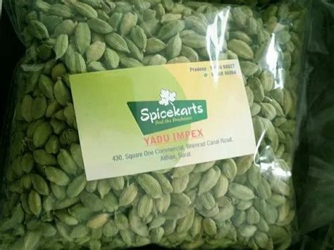 7 8 Mm Green Cardamom Packaging Size 1 Kg Packaging Type Packet At Rs 1810kg In Surat