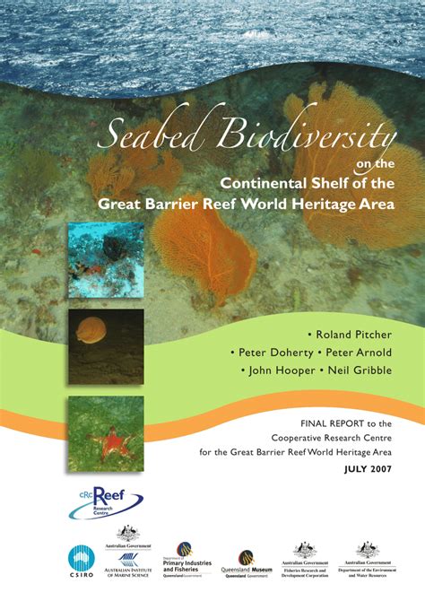 Pdf Seabed Biodiversity On The Continental Shelf Of The Great Barrier