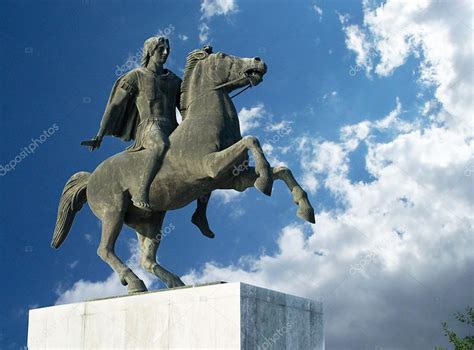 Statue of Alexander the Great — Stock Photo © roxanabalint #104787420