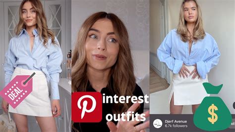 Super Cheap Pinterest Inspired Outfits Tasha L Brownie YouTube