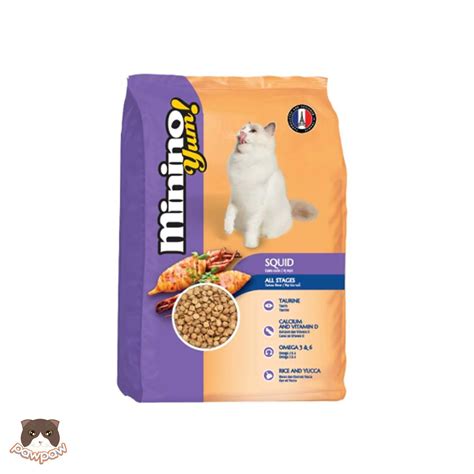 Hạt Minino Yum vị mực cho mèo mọi độ tuổi PawPaw Petshop