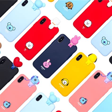 Qoo10 Authentic BT21 By BTS Figure Case IPhone11 Pro Max XS XR